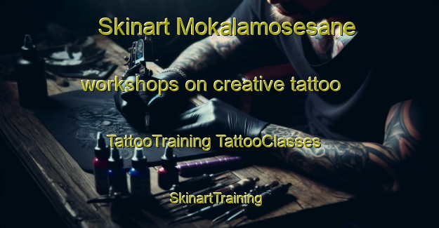 Skinart Mokalamosesane workshops on creative tattoo | #TattooTraining #TattooClasses #SkinartTraining-South Africa