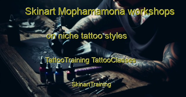 Skinart Mophamamona workshops on niche tattoo styles | #TattooTraining #TattooClasses #SkinartTraining-South Africa