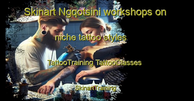 Skinart Ngqotsini workshops on niche tattoo styles | #TattooTraining #TattooClasses #SkinartTraining-South Africa