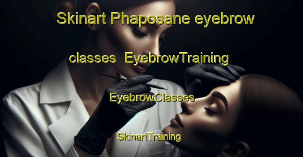 Skinart Phaposane eyebrow classes | EyebrowTraining | EyebrowClasses | SkinartTraining-South Africa