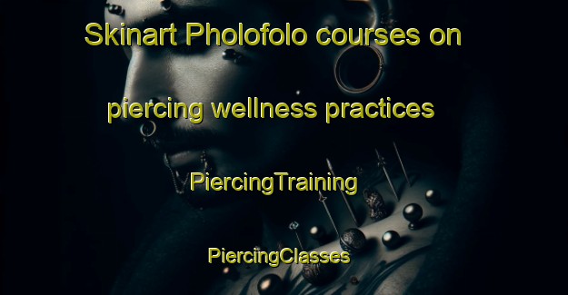 Skinart Pholofolo courses on piercing wellness practices | PiercingTraining | PiercingClasses | SkinartTraining-South Africa