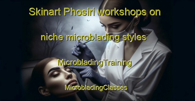 Skinart Phosiri workshops on niche microblading styles | MicrobladingTraining | MicrobladingClasses | SkinartTraining-South Africa
