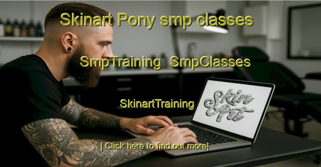 Skinart Pony smp classes | SmpTraining | SmpClasses | SkinartTraining-South Africa