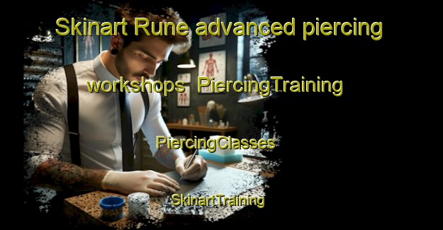 Skinart Rune advanced piercing workshops | PiercingTraining | PiercingClasses | SkinartTraining-South Africa