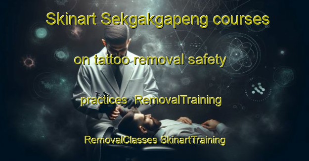 Skinart Sekgakgapeng courses on tattoo removal safety practices | #RemovalTraining #RemovalClasses #SkinartTraining-South Africa