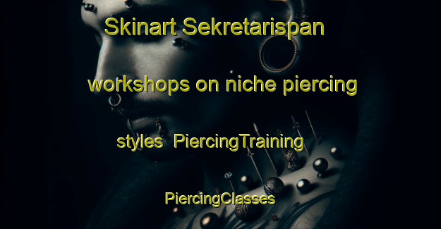 Skinart Sekretarispan workshops on niche piercing styles | #PiercingTraining #PiercingClasses #SkinartTraining-South Africa