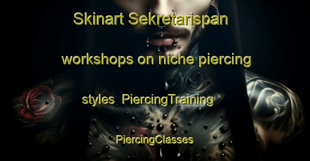 Skinart Sekretarispan workshops on niche piercing styles | #PiercingTraining #PiercingClasses #SkinartTraining-South Africa