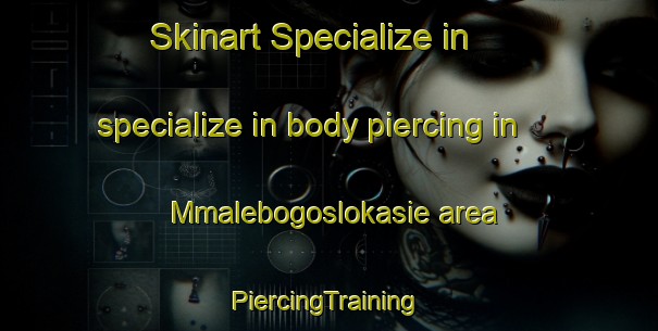 Skinart Specialize in specialize in body piercing in Mmalebogoslokasie area | #PiercingTraining #PiercingClasses #SkinartTraining-South Africa