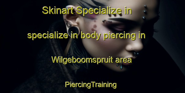 Skinart Specialize in specialize in body piercing in Wilgeboomspruit area | #PiercingTraining #PiercingClasses #SkinartTraining-South Africa