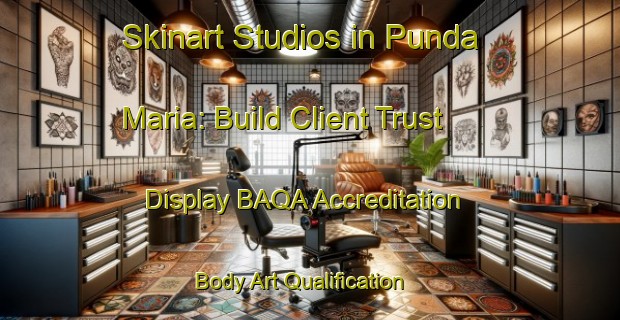 Skinart Studios in Punda Maria: Build Client Trust - Display BAQA Accreditation | Body Art Qualification Authority | BAQA-South Africa